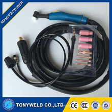 weldcraft wp26 series argon gas Air cooled Tig welding Torch